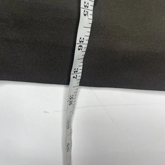 Antonio Melani Olive Green Faux Suede Panel Sheath Dress Size 14 - Picture 8 of 10